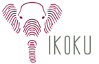 an elephant and the word ikoku